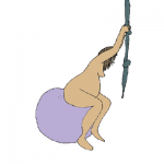 Balancing on the ball